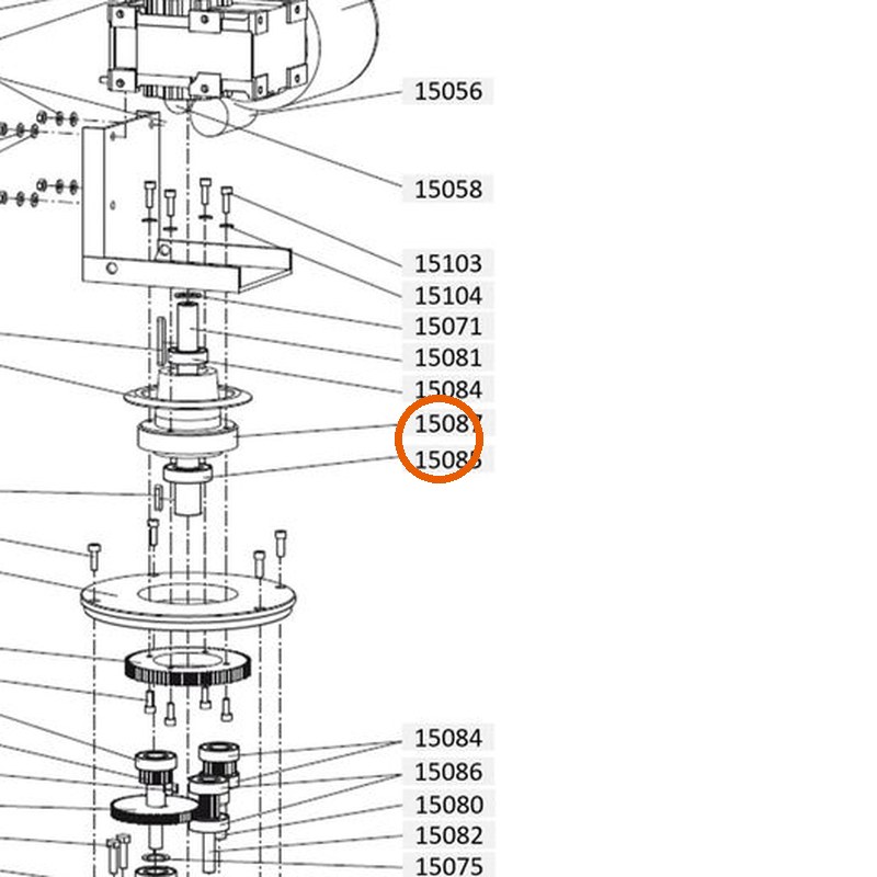 Collomix kogellager 6206 ZZ voor XM 2-650 en XM 3-900