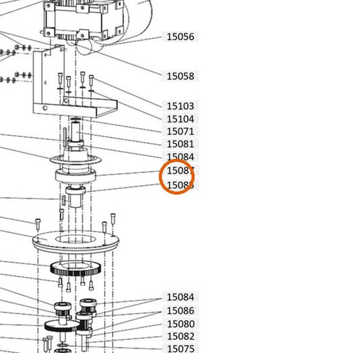 Collomix kogellager 6206 ZZ voor XM 2-650 en XM 3-900