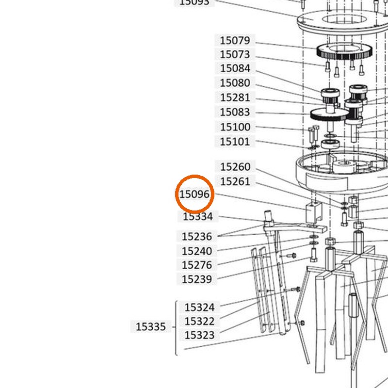 Collomix schraperhouder compleet voor XM 2-650 en XM 3-900
