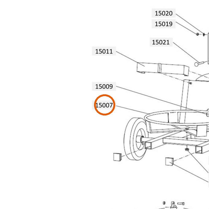Collomix emmergeleiding voor XM 2-650 en XM 3-900 (70140)