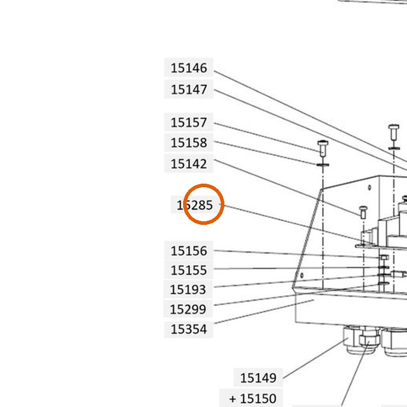 Collomix printplaat 230/400 V voor XM 2-650 en XM 3-900