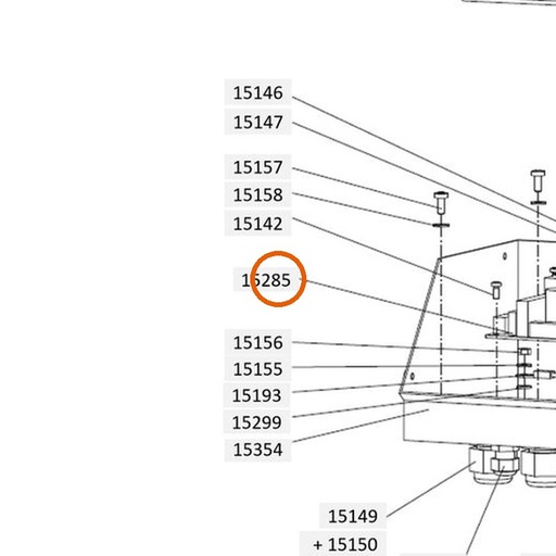 Collomix printplaat 230/400 V voor XM 2-650 en XM 3-900