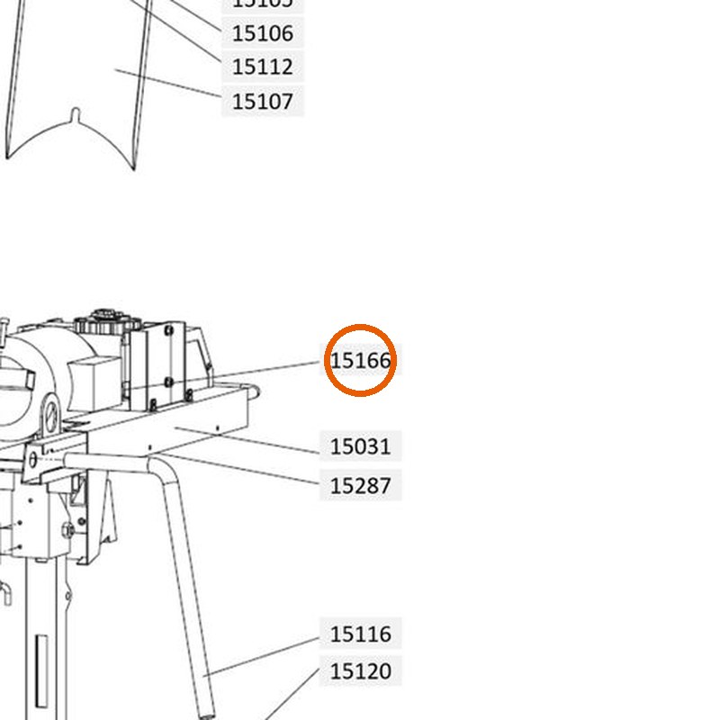 Collomix motoraansluitkabel voor XM 2-650 en XM 3-900 (71548)