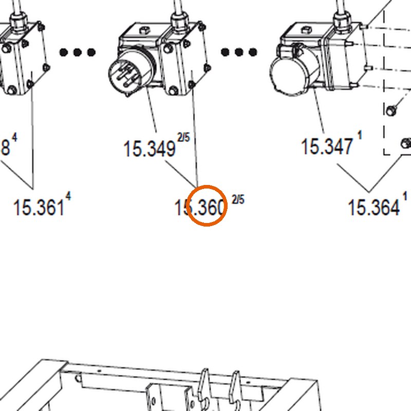 Collomix stekkerkraag XM 400 V voor XM 2-650 en XM 3-900