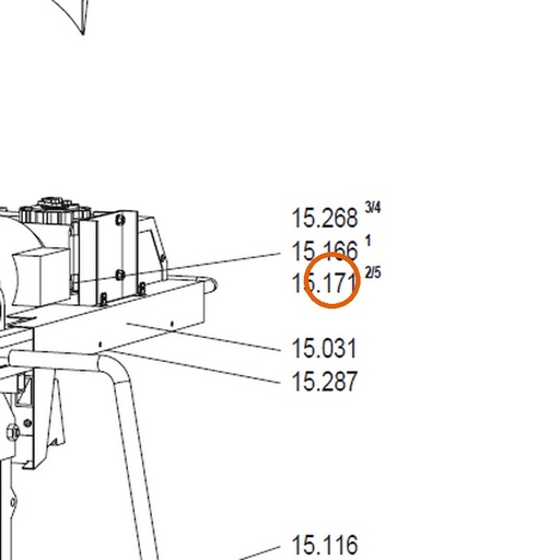 Collomix motoraansluitkabel voor XM 2-650 en XM 3-900 (71549)