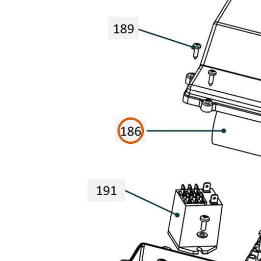 Collomix aanloopcondensator 150 µF 250 V voor TMX 1000