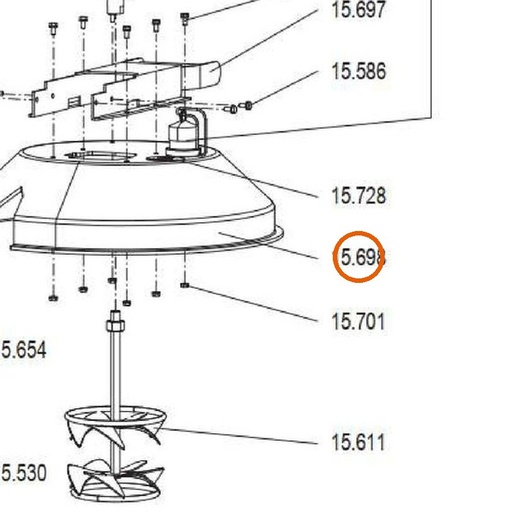 Collomix beschermkap voor AOX-S en POX-S
