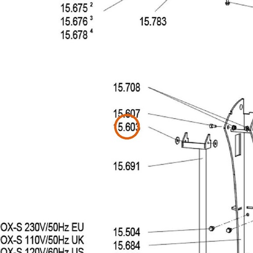 Collomix sluitring PA 6 8,4 x 25 x 2,5 voor AOX-S en POX-S