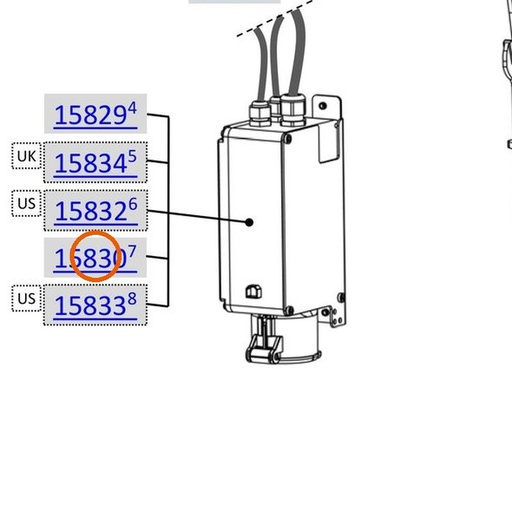 Collomix besturing AOX 650.T 230 V 50 Hz voor AOX 650 en POX-S