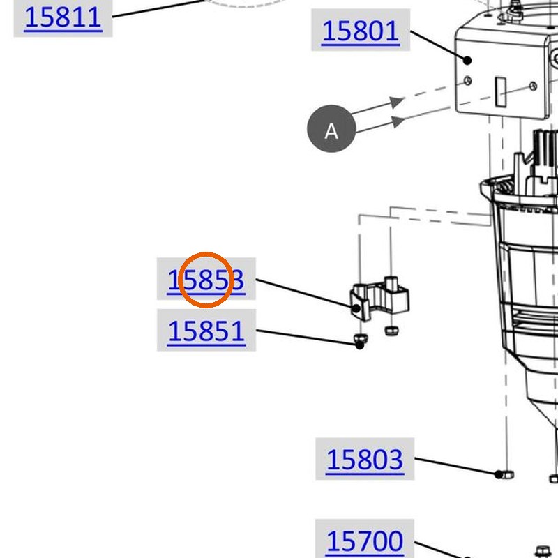 Collomix beschermdop voor AOX 650 en POX-S