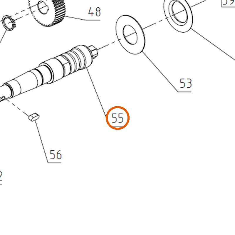 Collomix roeras II voor Xo 33 duo en Xo 55 duo