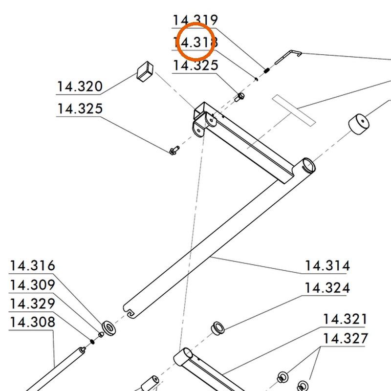 Collomix borgclip 5 (DIN 6799) voor RMX