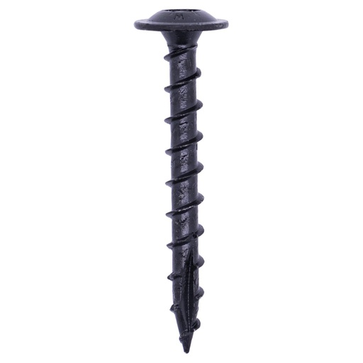Woodies Ultimate tellerkopschroef Ø8,0 mm Torx TX40 shield zwart (Blackline)