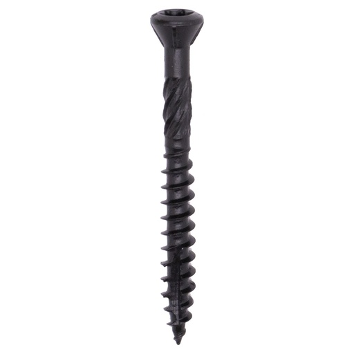 Woodies Ultimate potdekselschroef Ø3,5 mm Torx TX10 RVS 410 zwart (Blackline)