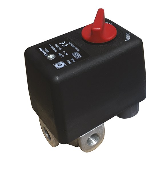 Contimac drukschakelaar Condor 230 V, 4 aansluitingen