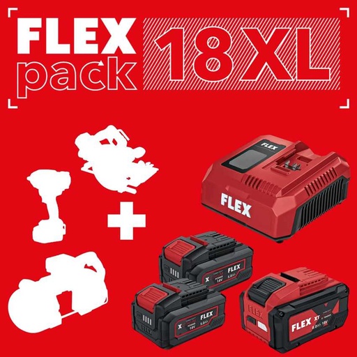 FLEXPACK 18 XL - 3 machines naar keuze