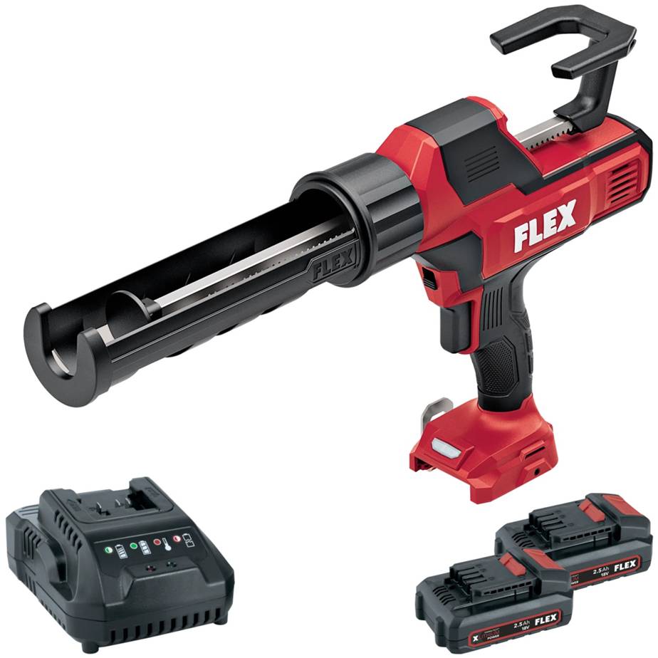 FLEX CG 310 18 C + P-Set 22 Q | Accu-kitspuit 18 V