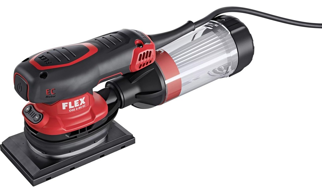 FLEX OSE 2-80 EC | Compacte vlakschuurmachine met toerentalregeling