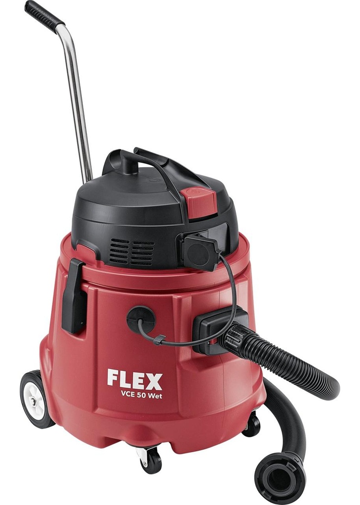 FLEX VCE 50 WET | Waterstofzuiger / pompzuiger nat met geïntegreerde waterpomp, 50 l