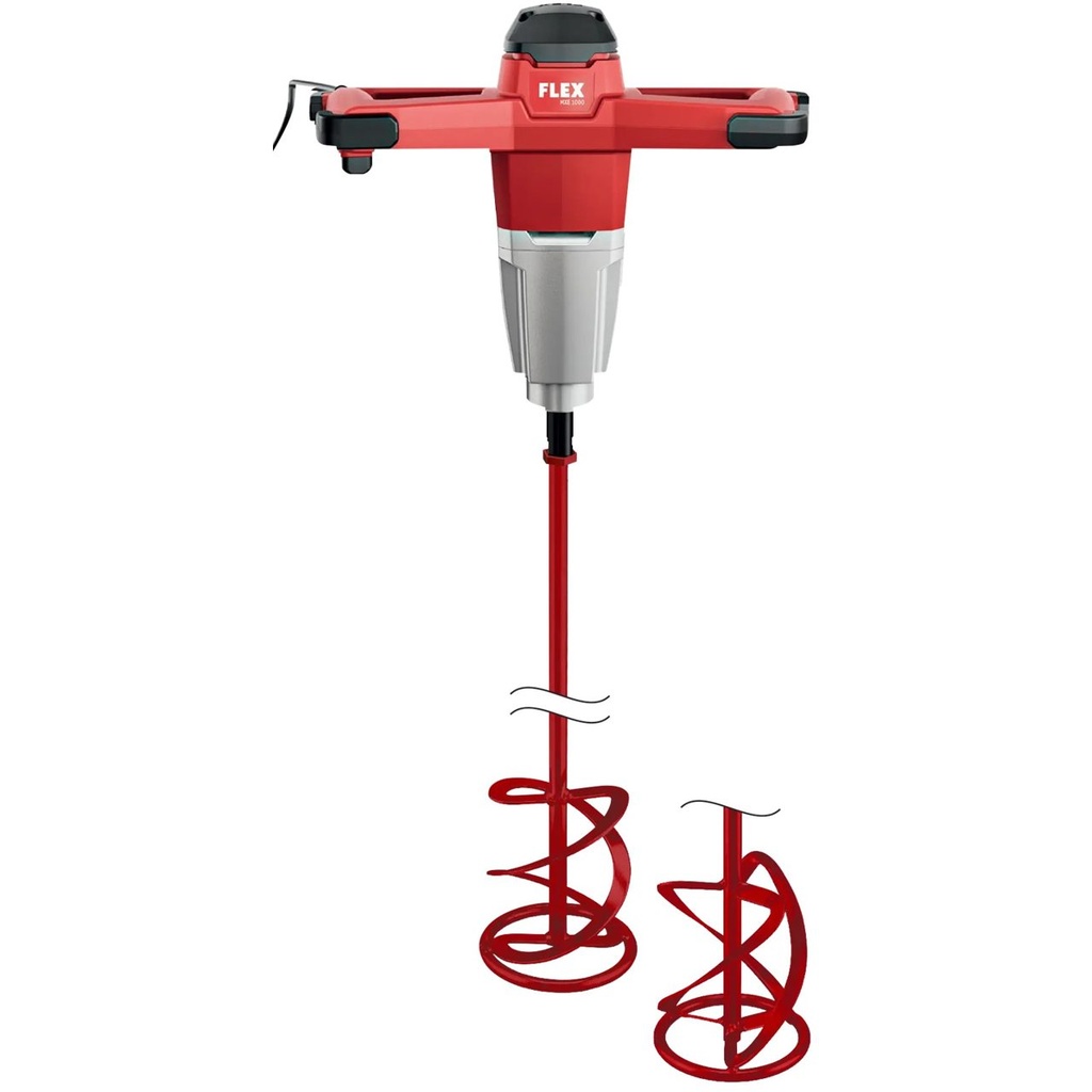 FLEX MXE 1000 HP2 120 + HP3R 120 | Mengmachine met 1 versnelling en gasgeefschakelaar, 1010 Watt