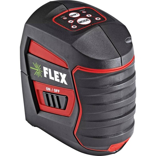 FLEX ALC 2/1-G/R | Zelfnivellerende kruislijnlaser met ontvangermodus