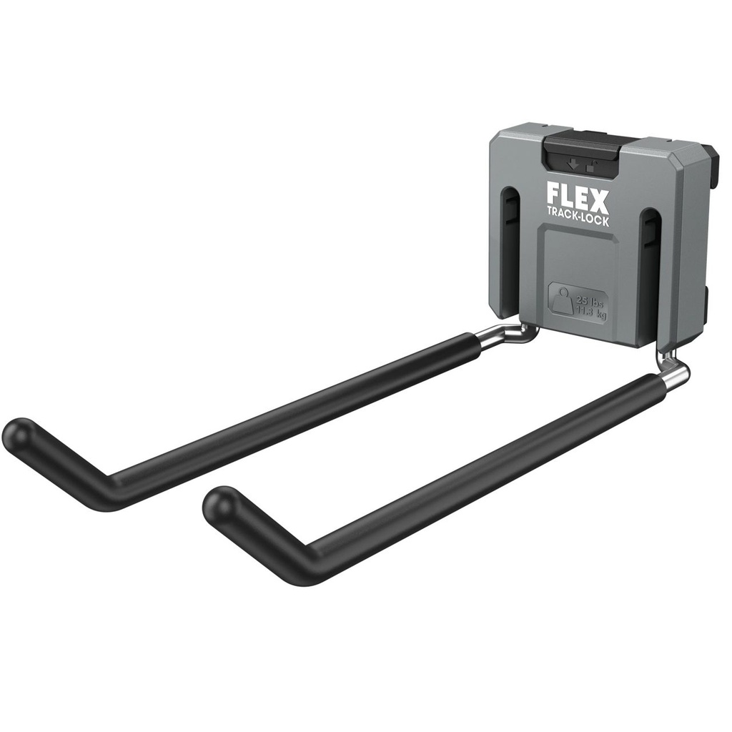 FLEX TRCLCK LFDSH VE2 | Grote, rechte dubbele haak TRACK-LOCK™