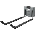 FLEX TRCLCK LFDSH VE2 | Grote, rechte dubbele haak TRACK-LOCK™