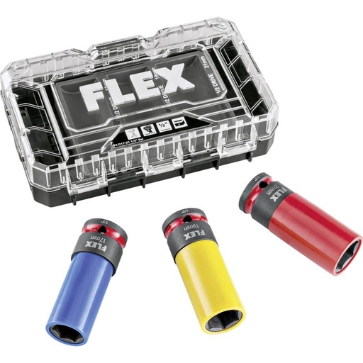 FLEX IPS D17-21 1/2“ Set | Slagdoppenset