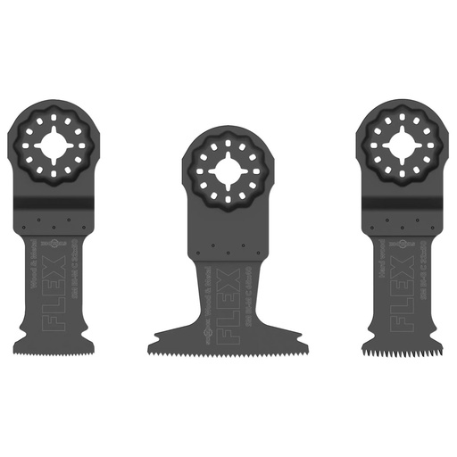 FLEX SM BI-SET VE3 | Zaagbladenset Starlock, hout en metaal