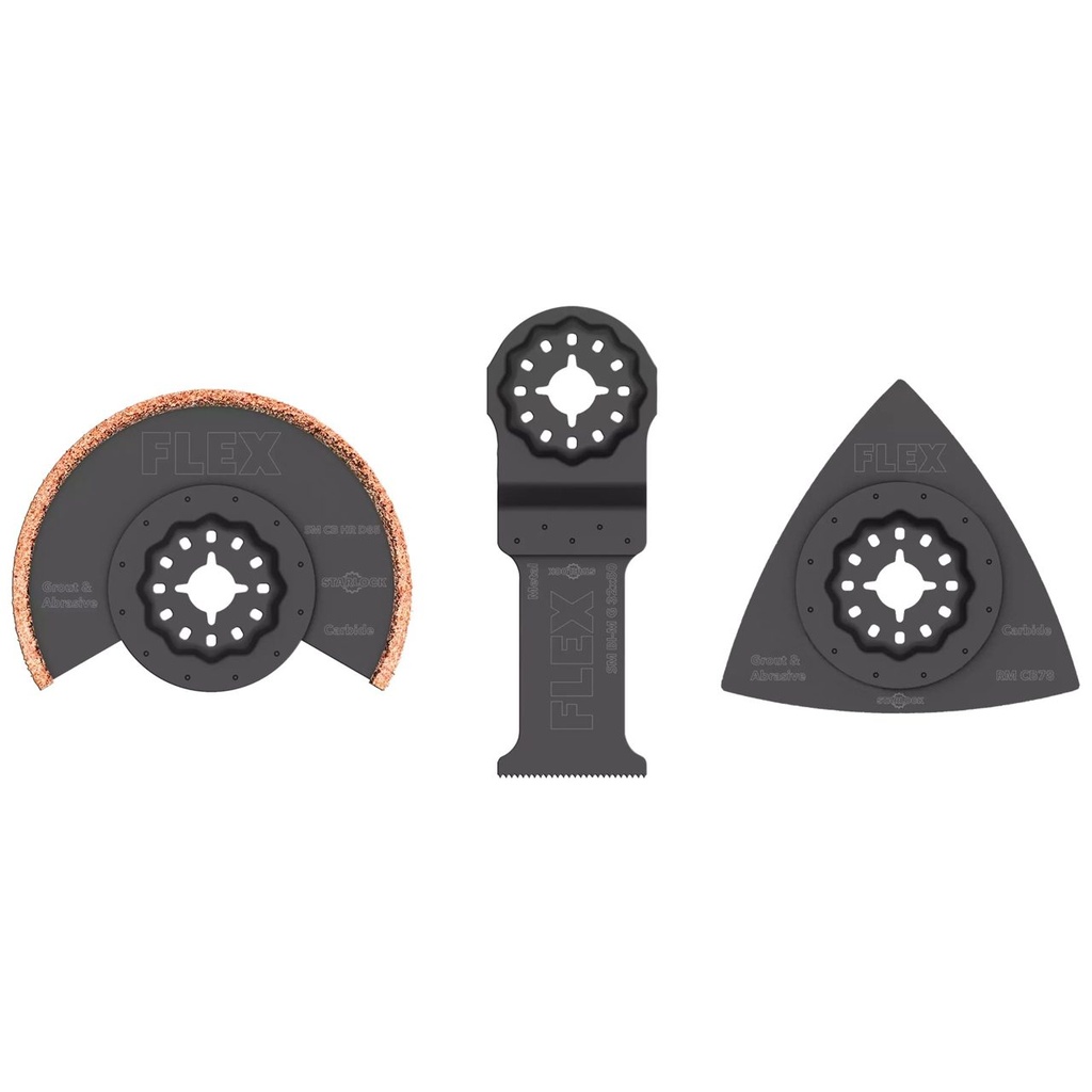 FLEX SM/RM-SET VE3 | Zaagbladenset Starlock, tegels