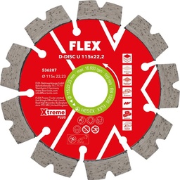 FLEX D-DISC U | Diamantslijpschijf universeel Xtreme Plus