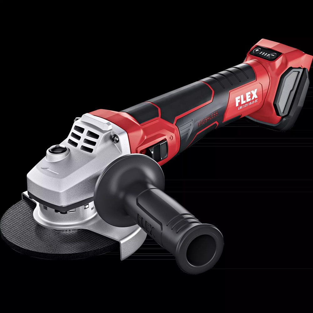 FLEX LBE 125 18.0-EC C | Haakse accuslijper met variabel toerental en rem 18,0 V, 125 mm