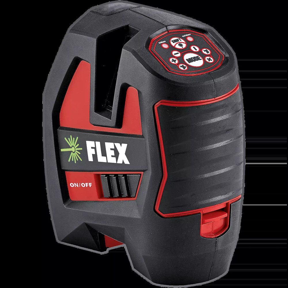 FLEX ALC 3/1-G/R | Zelfnivellerende kruislijnlaser met ontvangermodus
