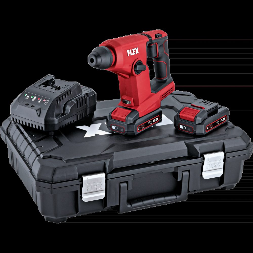 FLEX FHE 1-16 18.0-EC TC 2.5/Set | Compacte en lichte accu-boorhamer 18 V
