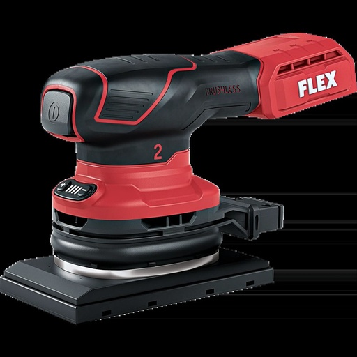 FLEX OSE 2-80 18-EC C | Accuvlakschuurmachine met toerentalregeling 18V