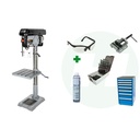 Huvema Kolomboormachine 32 mm - v-snaar aangedreven - 400V - combi deal | PROMO HU 30 NC