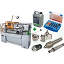 Huvema Precisie draaibank 360x750 mm met variabel toerental - combi deal | PROMO HU 360x760 VAC Topline