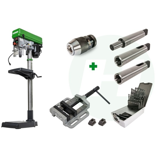 Huvema Industriële kolomboormachine - 32 mm - 400V - combi deal | PROMO HU 32F Industry