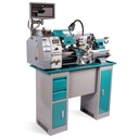 Huvema Draaibank 250x550 mm zonder onderstel met variable toerental en digitale uitlezing | LTC DR 550I Vario-2 DRO