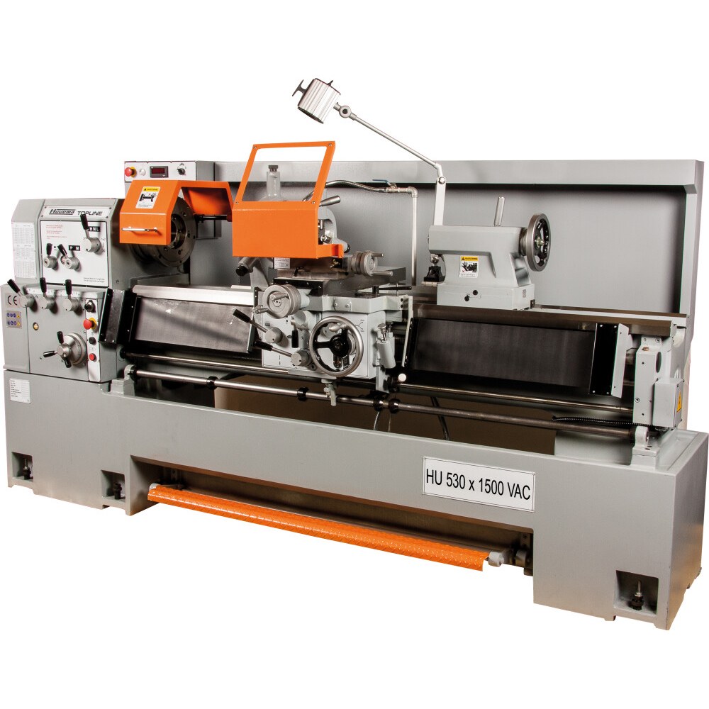 Huvema Draaibank 530x1500 mm met variabel toerental | HU 530x1500-4 VAC Topline DRO