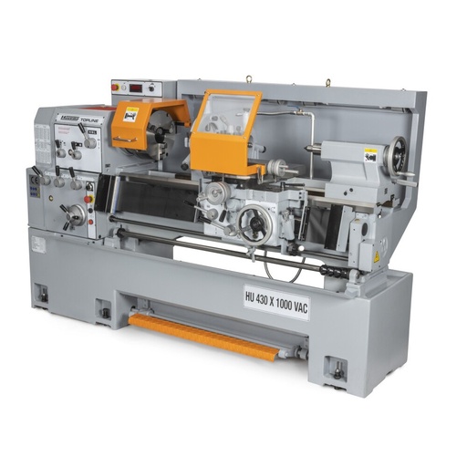 Huvema Draaibank 430x1000 mm met variabel toerental | HU 430x1000-4 VAC Topline DRO