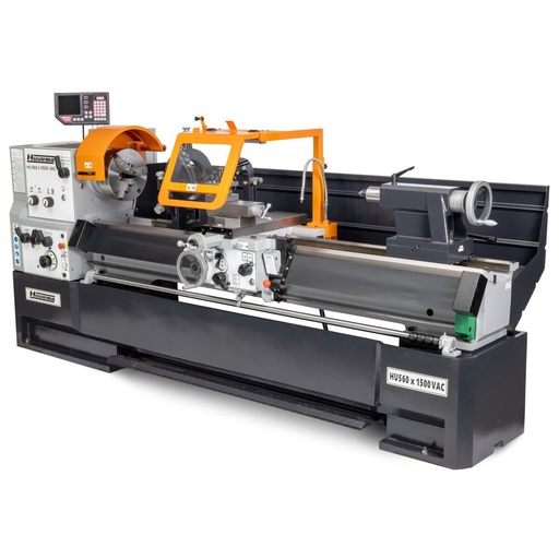 Huvema Draaibank 560x1500 mm met digitale uitlezing en variabel toerental | HU 560x1500-4 VAC NG DRO
