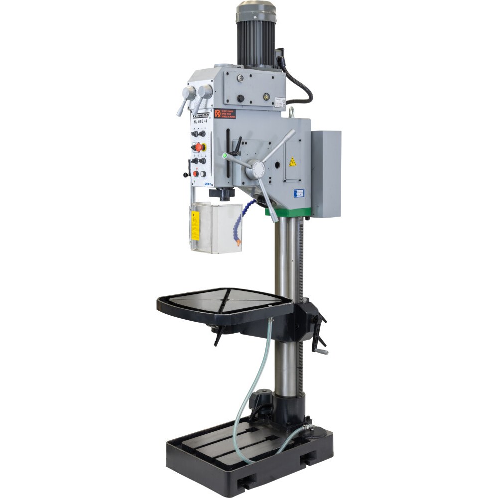 Huvema Industriële kolomboormachine met tapinrichting - 40 mm - 400V | HU 40 G-4