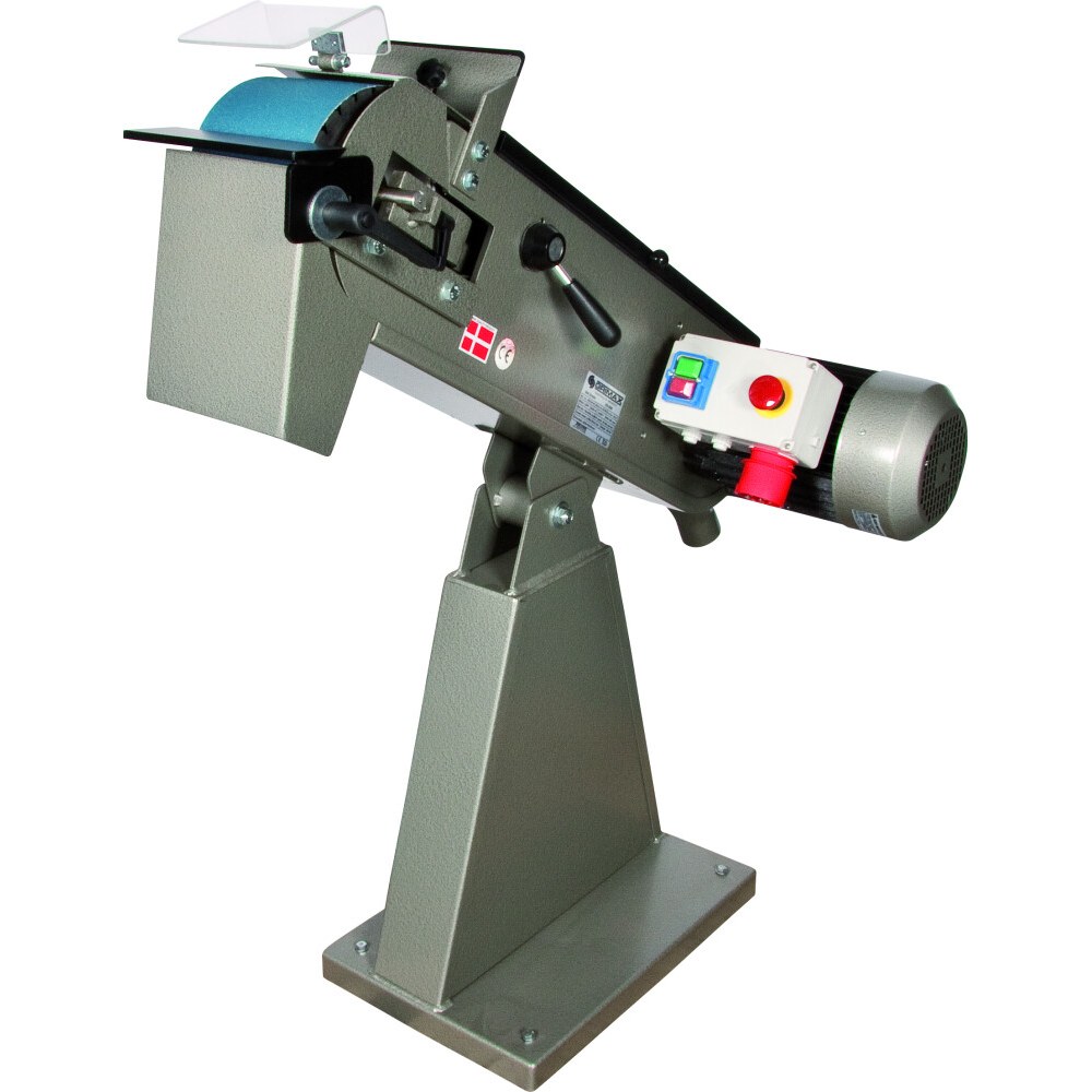 Huvema Bandschuurmachine met rem 150x2000mm | Grimax 150-4 Brake