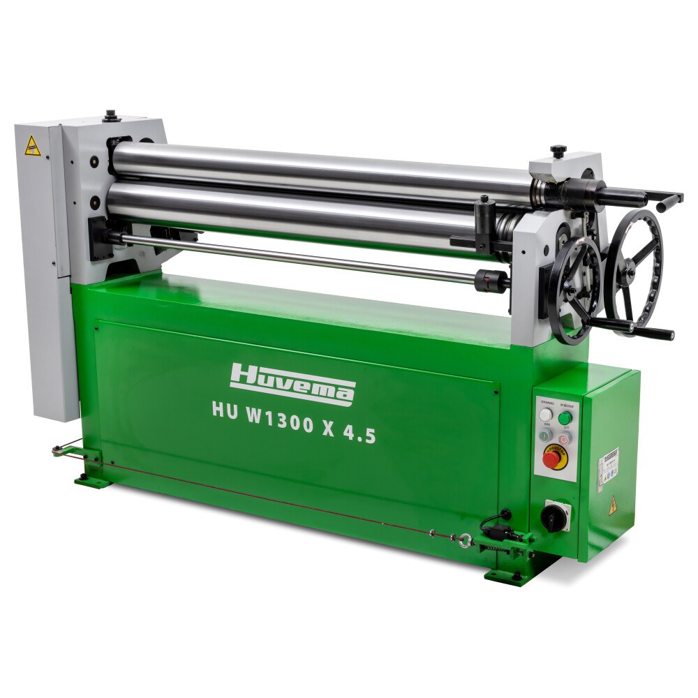 Huvema Elektrische plaatwals 1300 x 4,5 mm 3 rollen | HU W1300x4,5