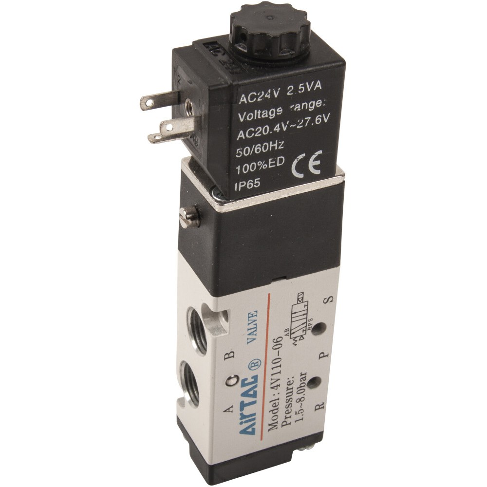 Huvema Stuurventiel Airtac + spoel | SVL TL 400-500 A 18 mm