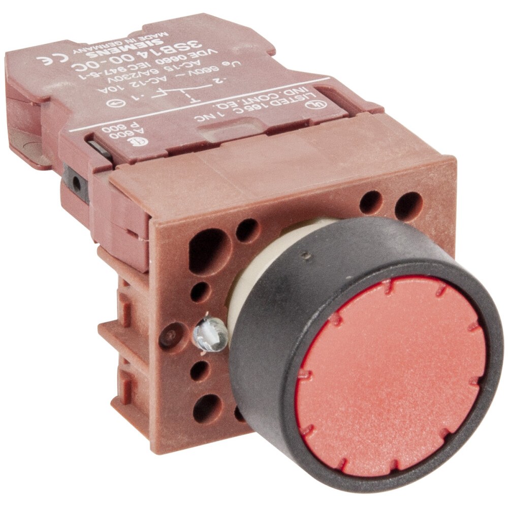 Huvema Drukknop rood (stop) | DKK HU 230 DG