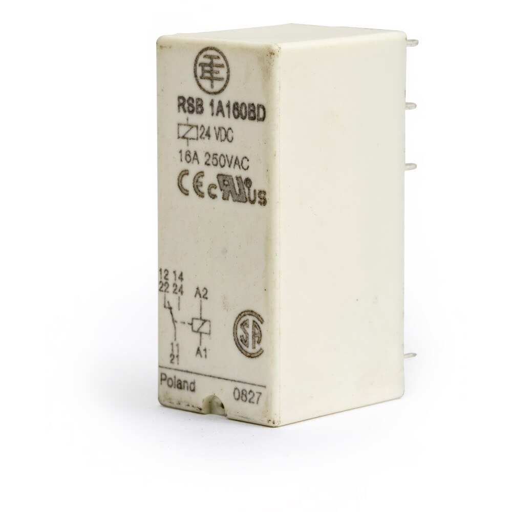 Huvema Insteek relais | ISR BMSY / BMSO BKM, 16A 250Vac/24Vdc