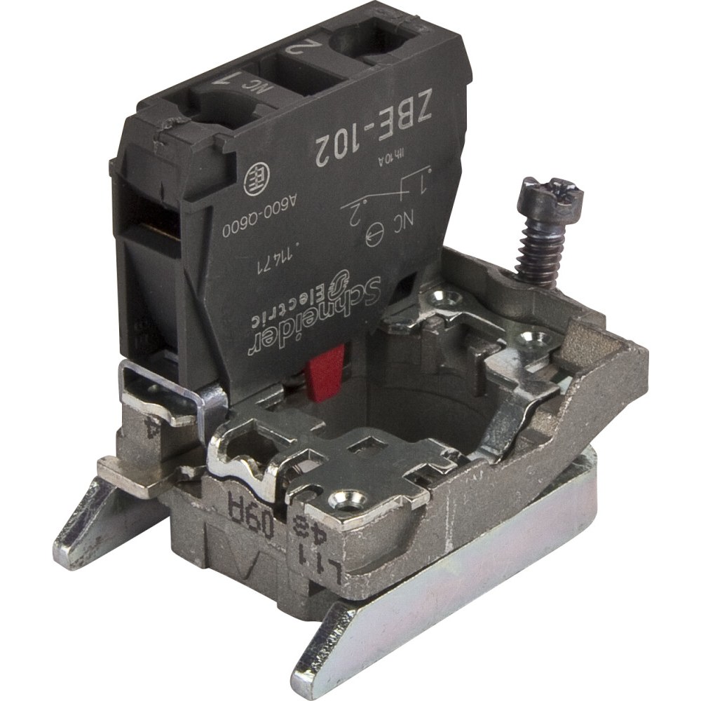 Huvema Contactelement 1O + houder | CTE ZB4BZ102