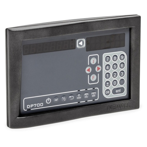 NEWALL Tellerkast digitale uitlezing 1-assig systeem | DP-700 1-axis